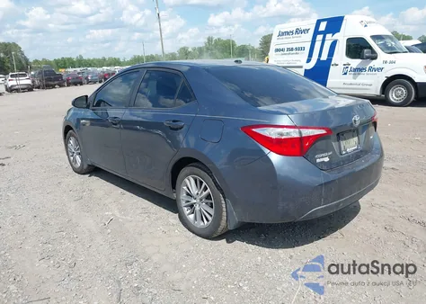 2014 Toyota Corolla Le Premium from USA, damaged, VIN 2T1BURHE9EC093373